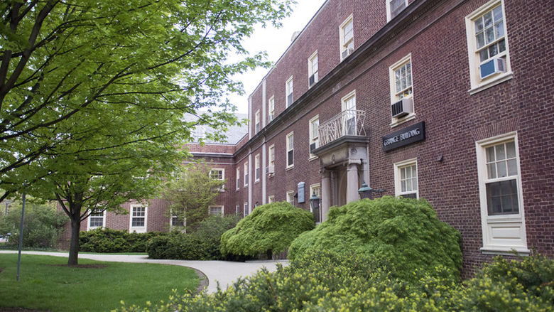 exterior photo of grange building