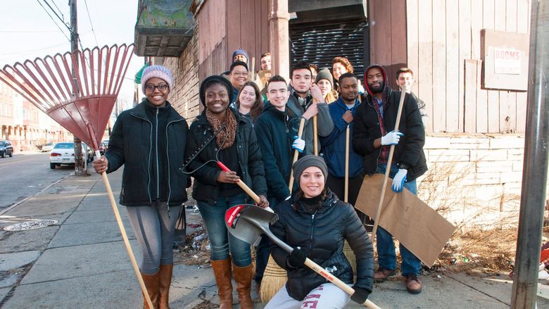 Abington Day of Service group