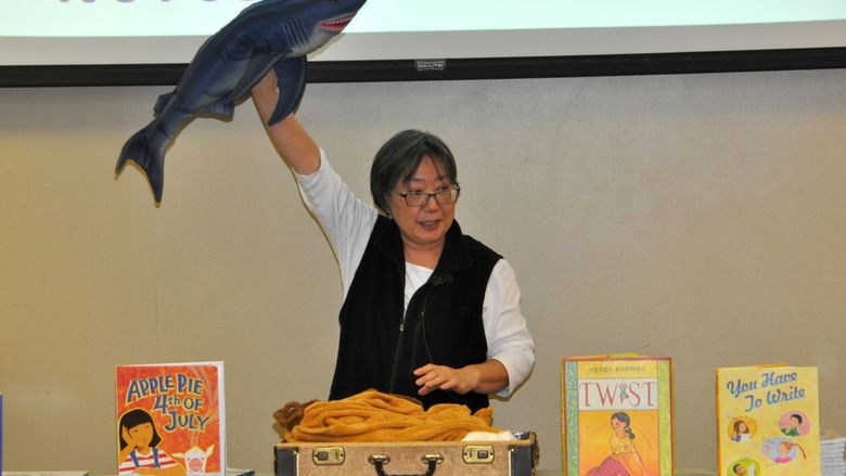 Abington author Janet Wong