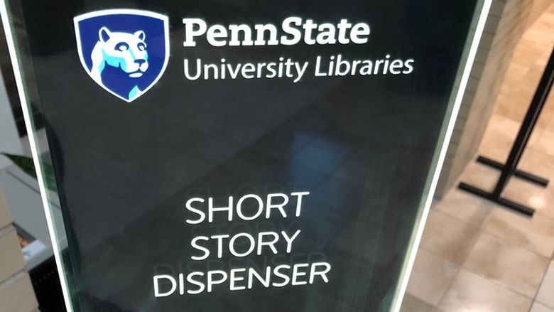 Short Edition short story dispenser