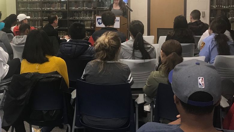 Abington poetry reading