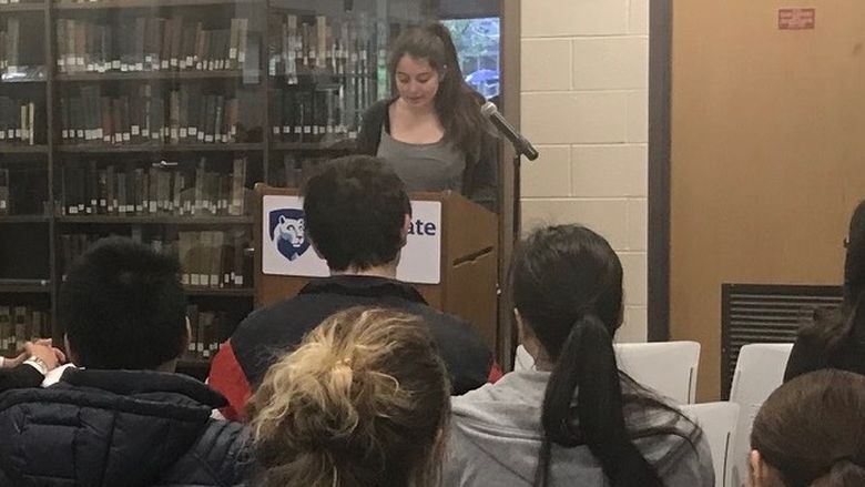 Abington poetry reading