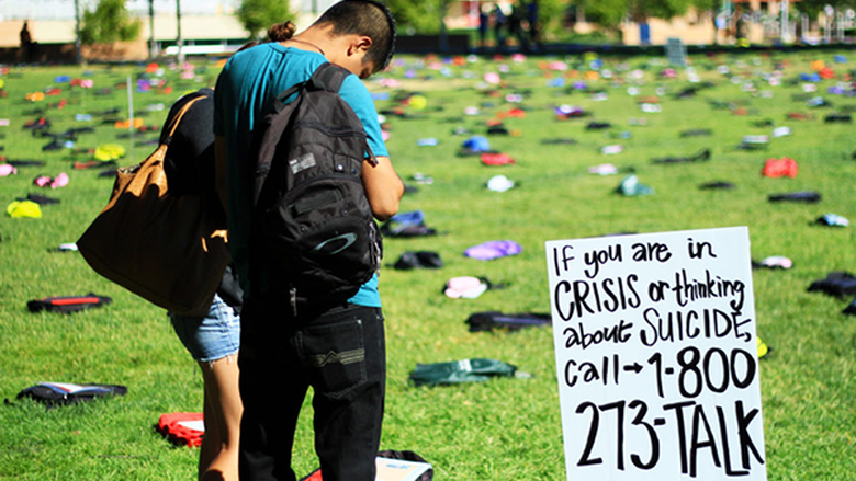 Abington suicide mental health