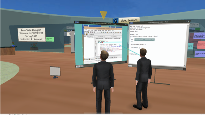 Abington Bob Avanzato Virtual World Figure 1