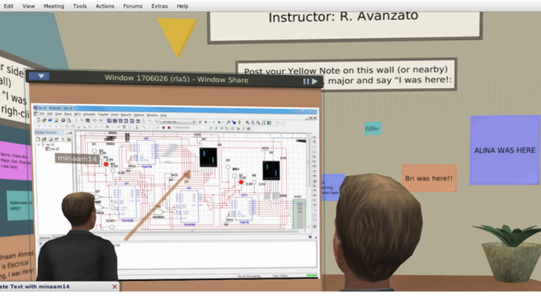 Abington Virtual World Figure 2