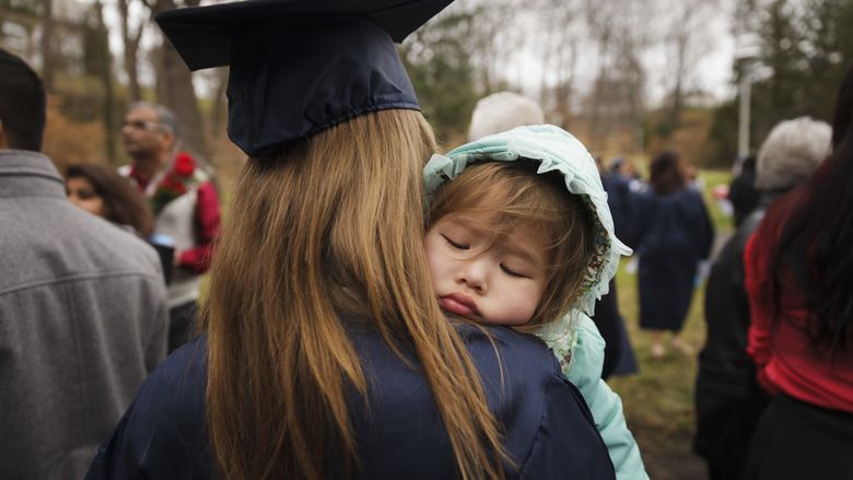 Child at commencement
