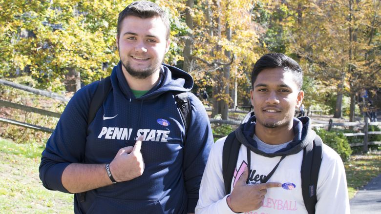 Penn sState Abington voting