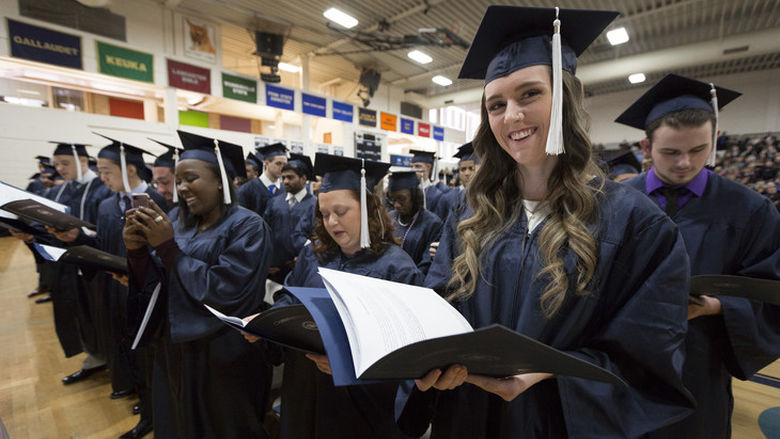 Abington fall 2017 commencement