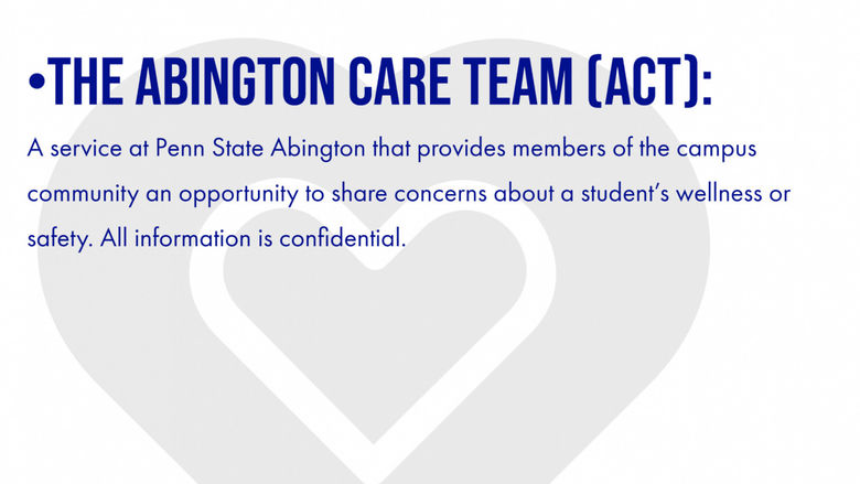 Abington Care Team Resources
