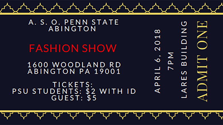 ASO Fashion Show