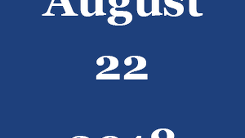 Summer Employment Fair Date Aug 22 2018