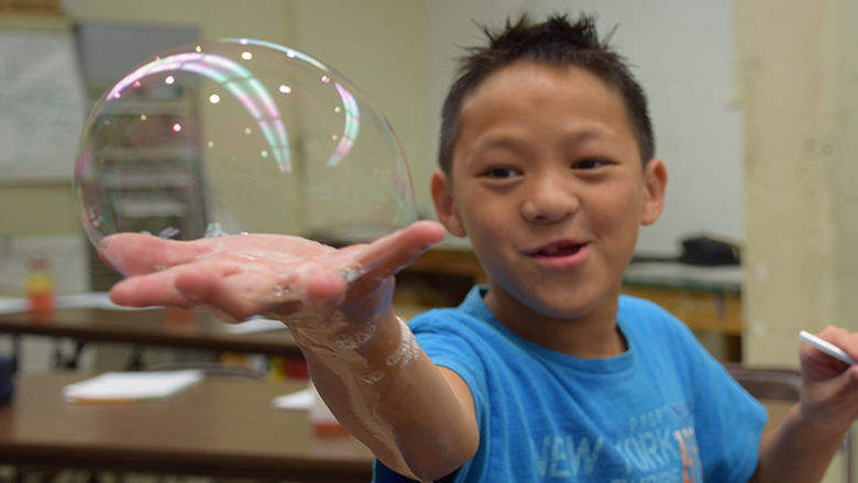 Bubble creation