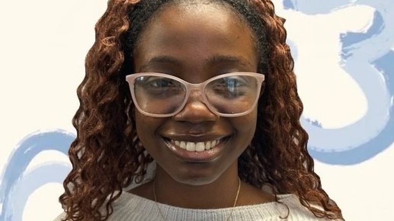 Photo of a Penn State Abington student in glasses