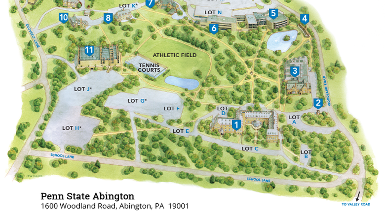 campus map