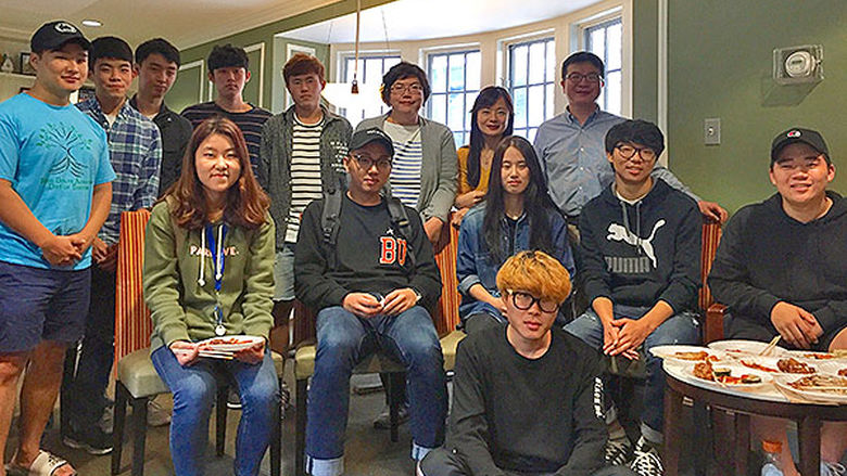 international students coffee hour