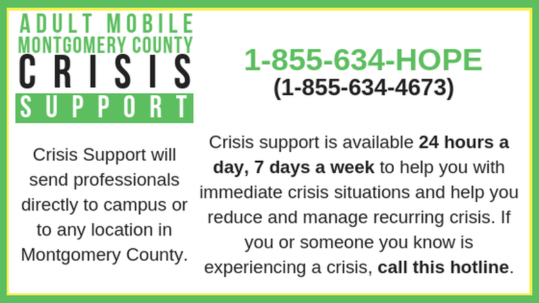 CAPS Crisis Support