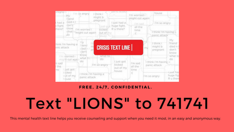 CAPS Crisis Text Line