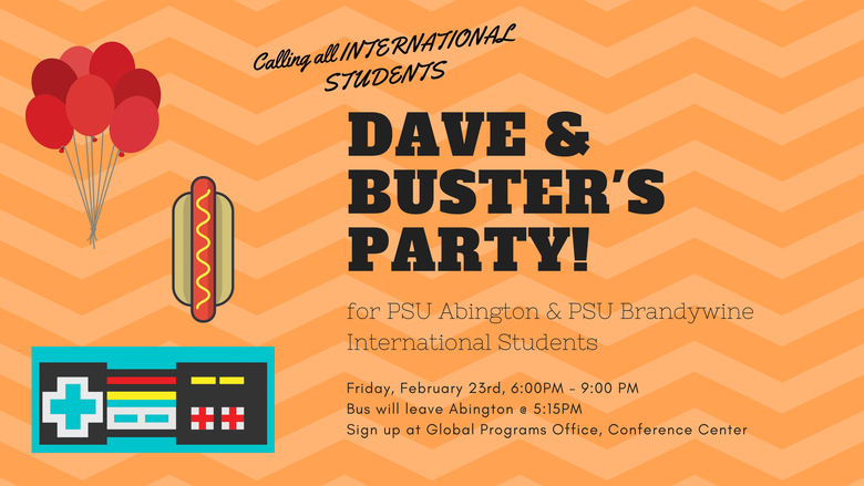 Dave and Busters Party