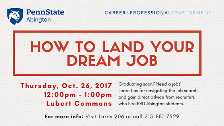 dream job Oct 26