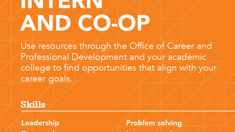 Experience and Skills - Intern and Coop Image