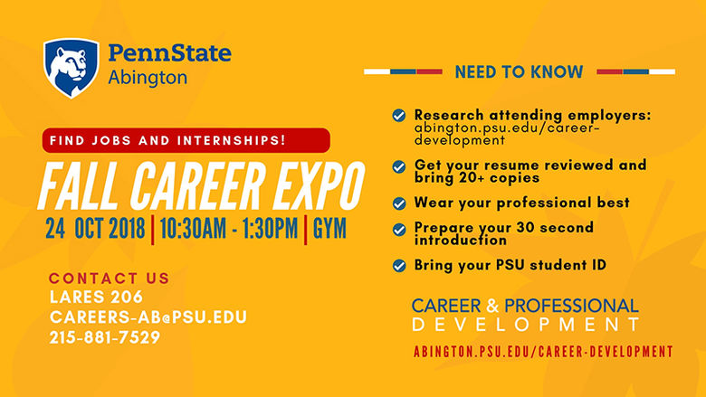 Abington Fall career Expo 2018