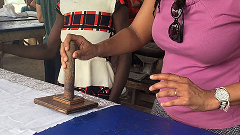 Batik printing