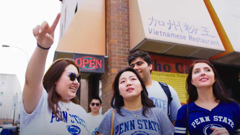 International Students at Penn State Abington