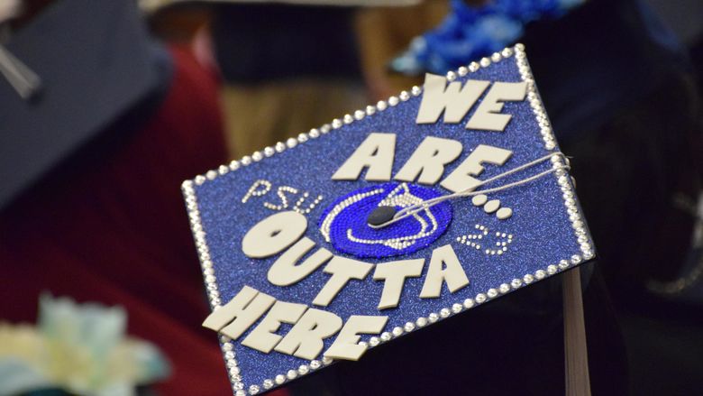 Graduation cap decorated 