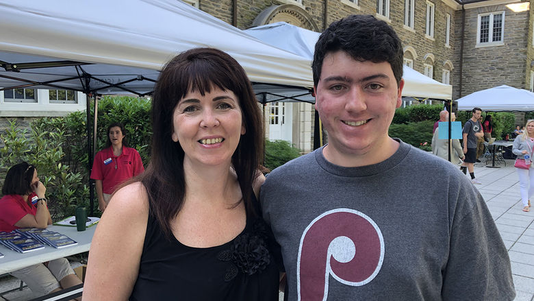 Mom and son