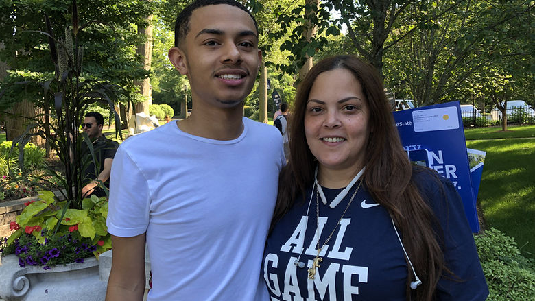 Son and Mom