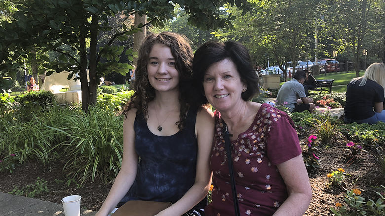 Daughter and Mom