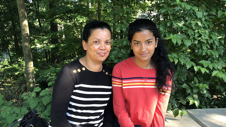 Mom and Daughter