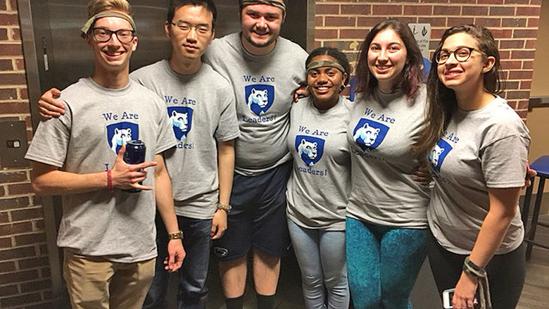 Penn State Abington Leadership Team Students