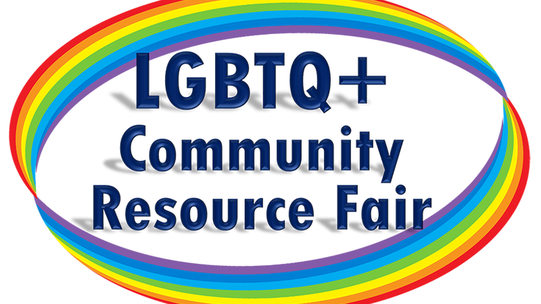 LGBT resource fair logo