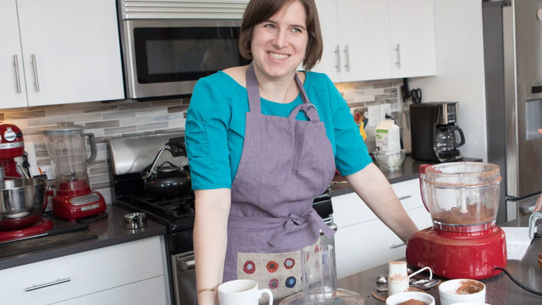 Marissa Nicosia in a kitchen