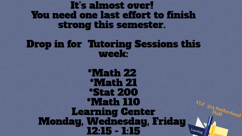 Tutoring Fall 2017