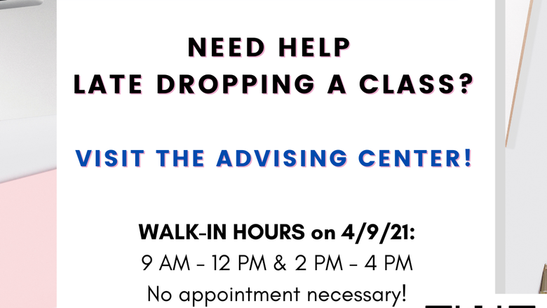 Need Help Dropping a Class graphic 