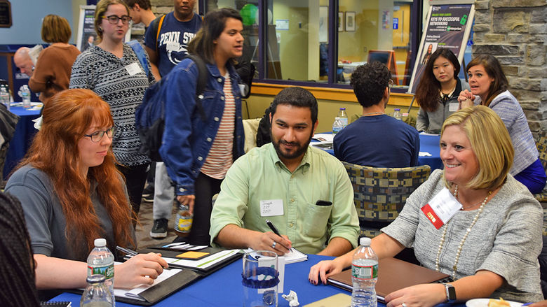 Successful Networking table
