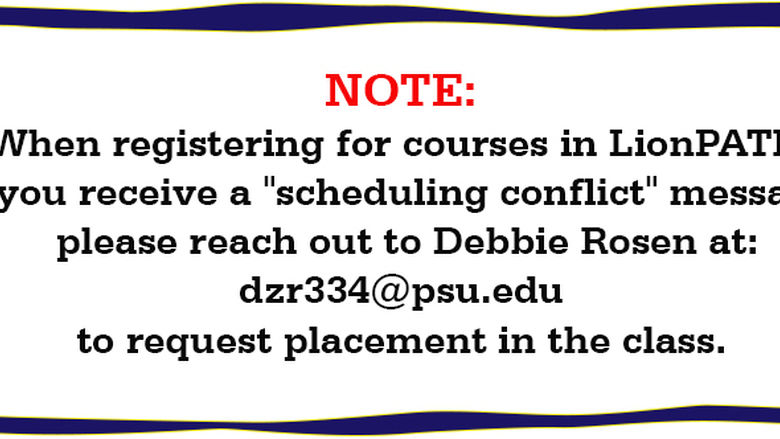 Registration Note