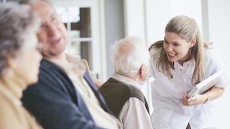 Nurses with elderly
