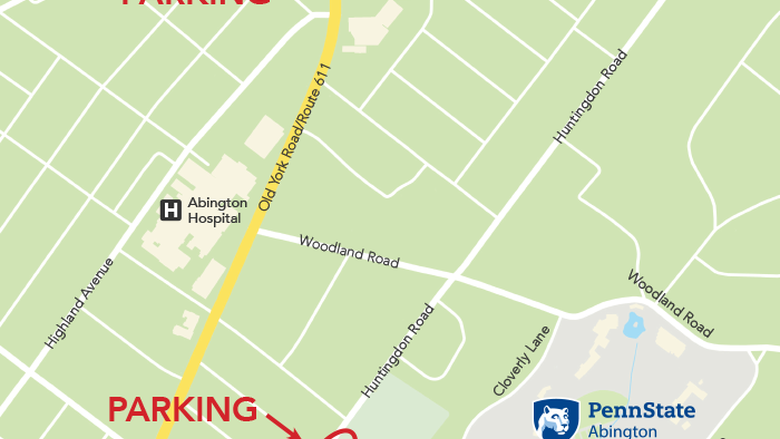 Off-Campus Parking Map