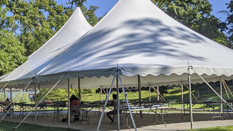 OIT Zoom tent