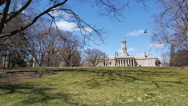 Old Main lawn