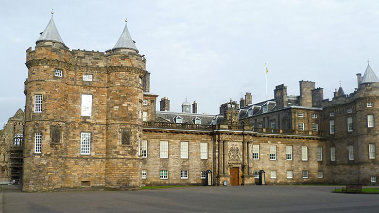 Palace of Holyroodhouse in Edinburgh