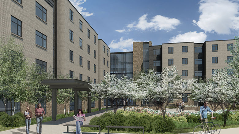 Abington first residence hall