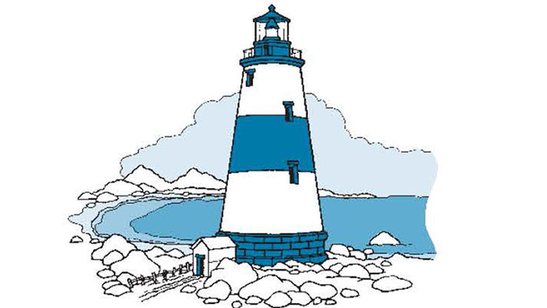 A lighthouse