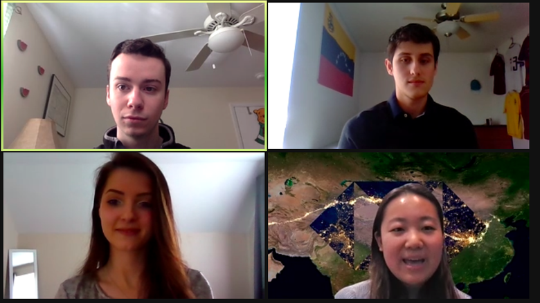 Abington international students