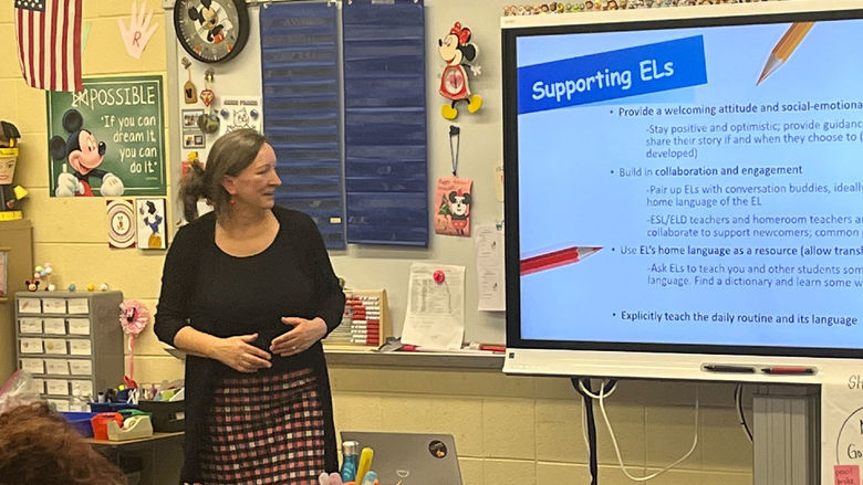 Abington education teaching English language learners
