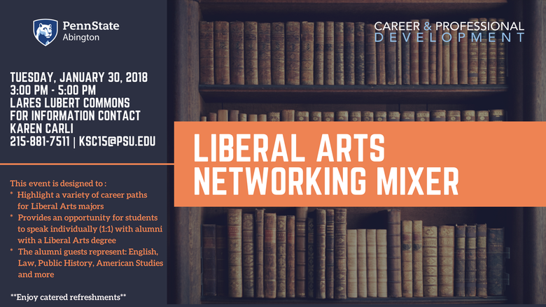 Liberal Arts Networking Mixer