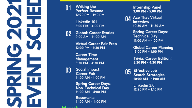 CPD Spring 2021 Events